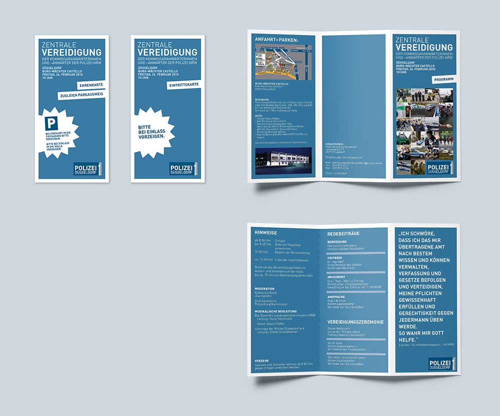 Polizei Düsseldorf Detail