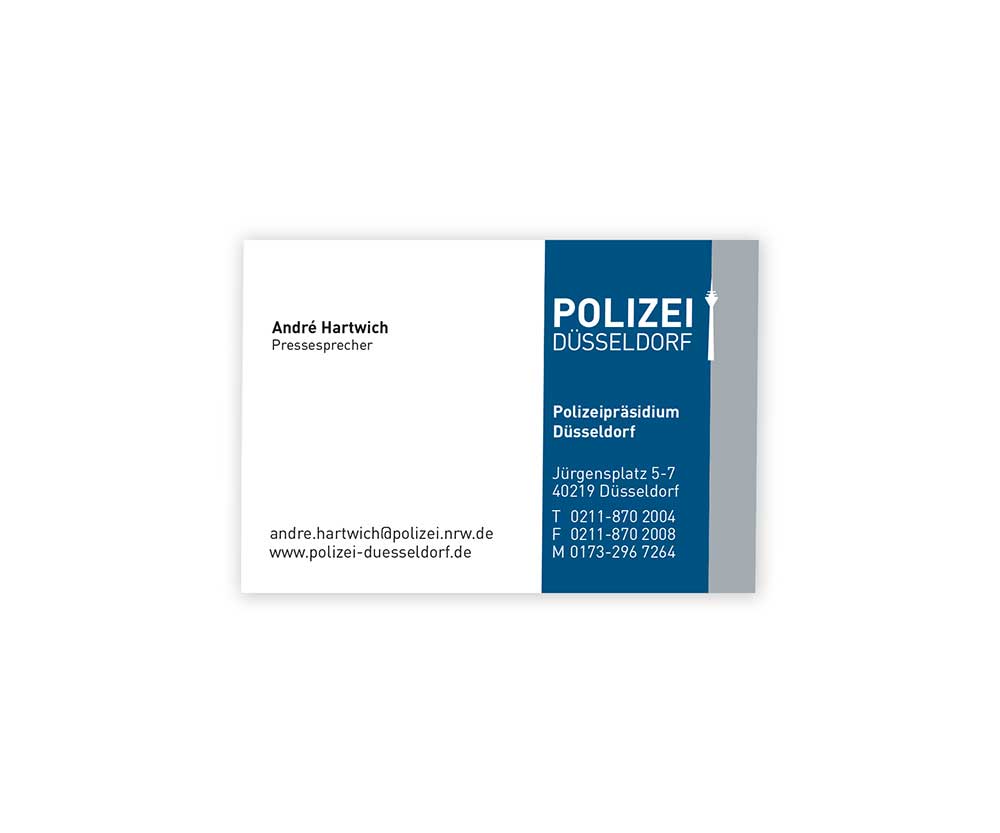 Polizei Düsseldorf Detail